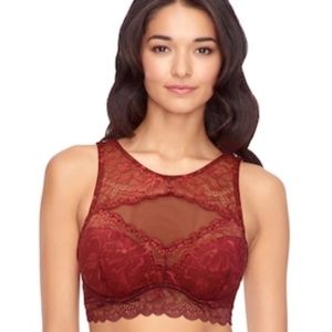 HIGH NECK LACE BRALETTE (NWOT)